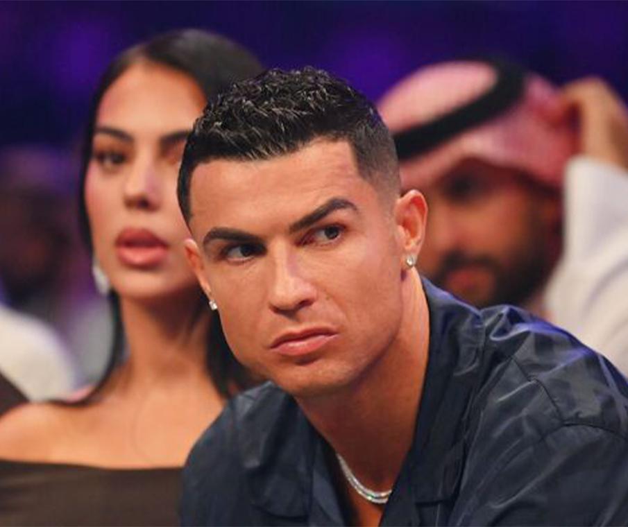 Turki Al Sheikh with Mike Tyson and Christiano Ronaldo 